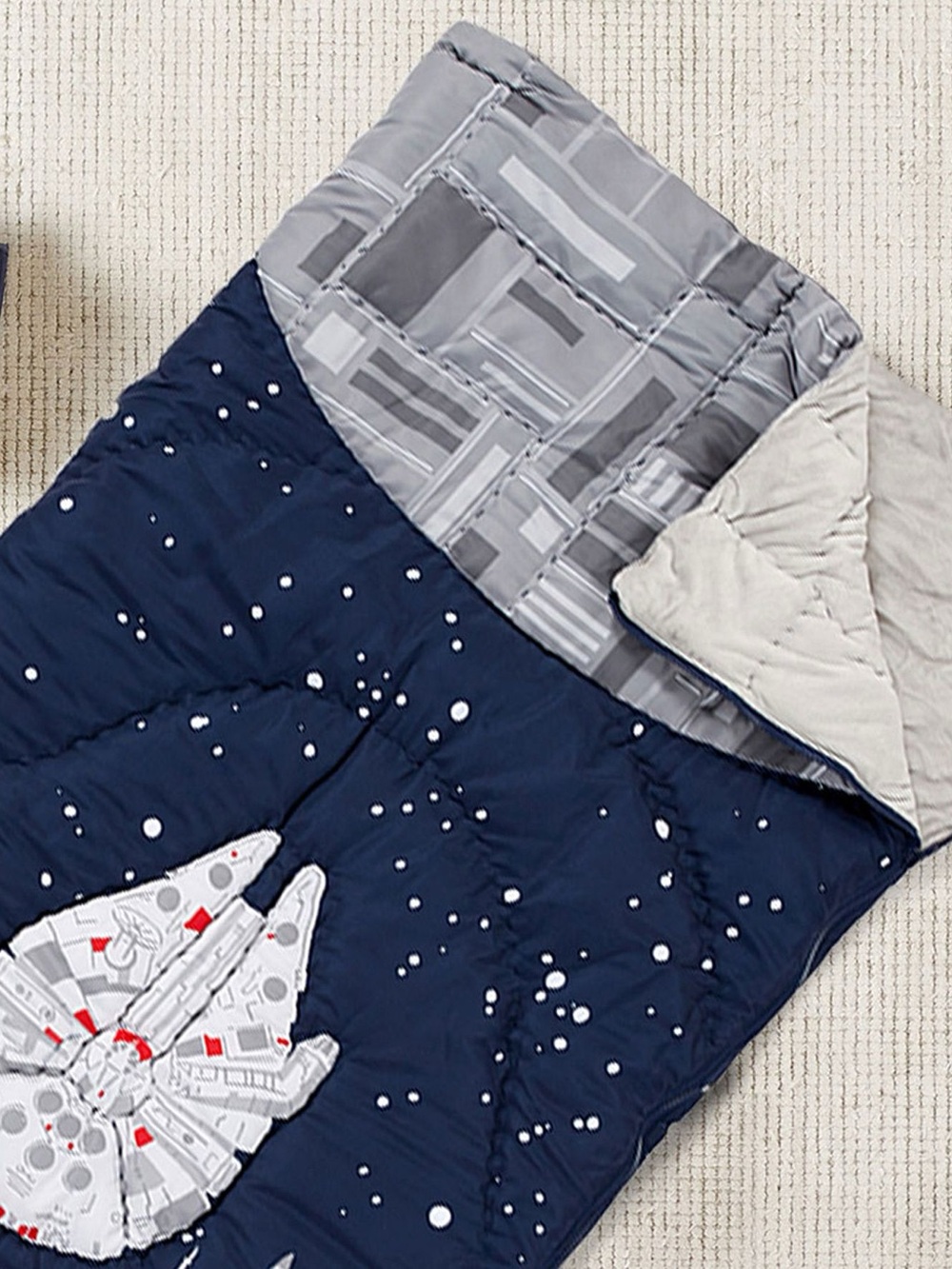 Pottery Barn Kids Star Wars Millenium Falcon Sleeping bag